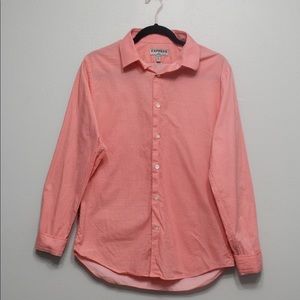 Express fitted Long Sleeve Botton Down Shirt